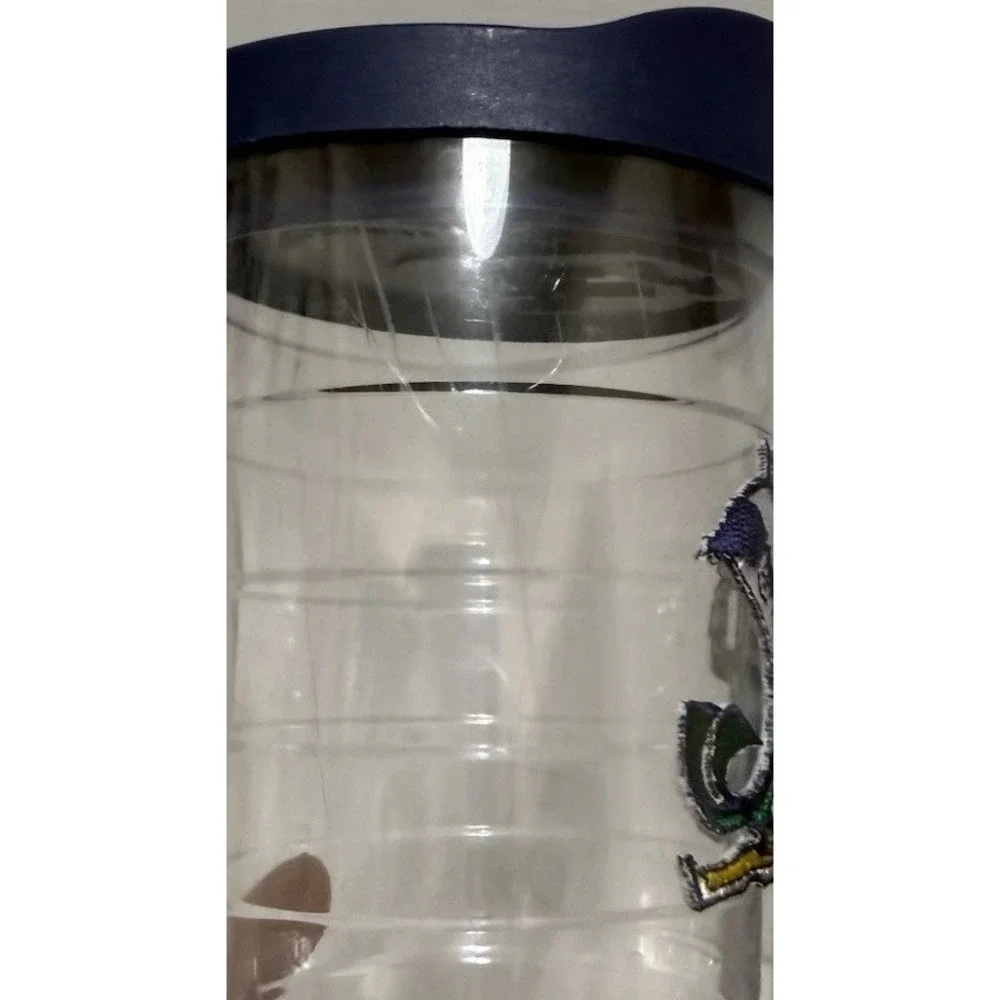 Tervis Notre‎ Dame Fighting Irish Tumbler 24 Oz Blue Lid Leprechaun Mascot USA